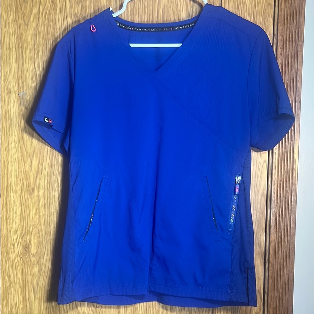 Koi Boxy Blue Short Sleeve Tee